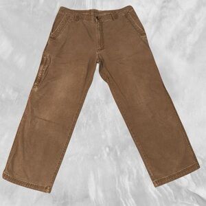 Outdoor Life Brown Canvas Pants – Rugged & Stylish Workwear